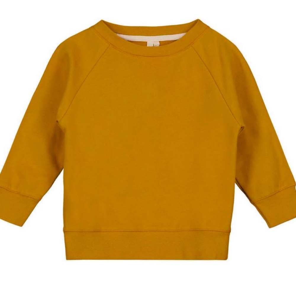 Kids Mustard Yellow Sweatshirt